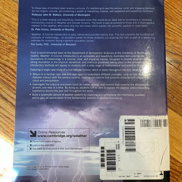 Weather : A Concise Introduction - Picture 3 of 3